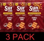 Sun Chips 100% Whole Grain Honey Bbq Snack Bag 7 Oz - 3 Pack. Fixed Price $55.99.