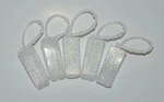 5 Bath Body Works White Glitter Pocketbac Hand Sanitizer Holder Case Sleeve Lot. Fixed Price $14.99.