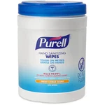 Purell 9113-06 Hand Sanitizer Wipes, Canister, 270 Wipes Per Container, Citrus. Fixed Price $18.99.