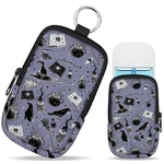 Mcapirivo Goth Hand Sanitizer Spray Case Pouch Snap Hook Compatible Glow Mist. Fixed Price $20.76.
