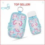 Mcapirivo Hand Sanitizer Spray Case, Axolotls Holder Zippered Pou. Fixed Price $19.75.