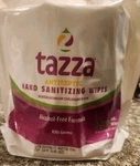 1,200 Tazza Hand Sanitizing Wipes - Pull-bag- Alcohol Free Antiseptic Unscented. Fixed Price $22.00.