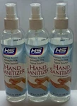 Hand Sanitizer Disinfect Spray 75% Alcohol Antiseptic Isopropyl 3 Bottle 8oz. Fixed Price $11.99.