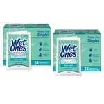 2 Pack Wet Ones Sensitive Skin Hand Wipes Unscented Individually Wrapped 24 Each. Fixed Price $11.05.