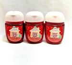 3 Winter Candy Apple Anti-bacterial Hand Gel Bath & Body Works 1 Fl Oz. Fixed Price $6.50.