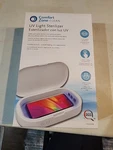 Sgs Comfort Zone Clean Cpc2008 Uv Light Smartphone Sterilizer, Color White, New. Fixed Price $9.99.