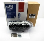 New Case Of 4 Tork S4 Manual Foam Soap Dispenser Skincare 571508 Black. Fixed Price $34.99.