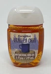 1 Rare Bath & Body Works Vanilla Chai Pocketbac Anti Bacterial Hand Gel Santizer. Fixed Price $5.99.