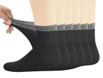 Yomandamor Men's Diabetic Ankle Socks With Seamless Toe And Non-binding Top,6.... Fixed Price $21.99.