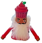 New Bath & Body Works Brown Nutcracker Pocketbac Holder Xmas Lights Up Colors. Fixed Price $12.99.