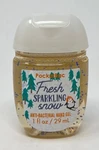 1 Bath & Body Works Fresh Sparkling Snow Pocketbac Anti Bacterial Hand Gel Rare. Fixed Price $4.99.