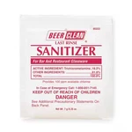Beer Clean 90223 Sanitizer, 0.25 Oz. Pouch, Unscented, White, 100 Pk. Fixed Price $47.29.