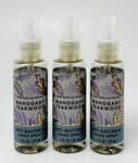 3 Bath & Body Works Mahogany Teakwood Anti Bacterial Hand Spray Sanitizer Mist. Fixed Price $19.99.