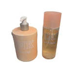 Victorias Secret Sun Kissed Spray - Pink 8.4 Fragrance Mist/lotion Set Rare. Fixed Price $80.00.