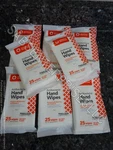 200 American Red Cross Antibacterial Hand Wipes Aloe Vera & Vit. E 8 Packs Of 25. Fixed Price $29.99.