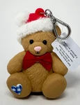 New Bath & Body Works Santa Teddy Bear Pocketbac Holder Hand Sanitizer Clip Cute. Fixed Price $19.99.