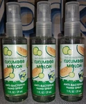 Bath & Body Works Cucumber Melon Hand Spray Sanitizer 1 Oz Set Of 3!. Fixed Price $14.99.