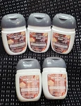 5-pack New Snowy Peach Berry Moisturizing Pocketbac Sanitizer Bath & Body Works. Fixed Price $22.95.