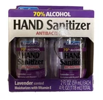 Xtracare Antibacterial Hand Sanitizer Lavender Scented, 2-ct. Pack. Fixed Price $11.95.