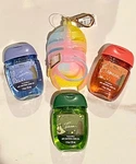 Bath & Body Works Jelly Shoe Sandal Pocketbac Holder W/3 Princess Sanitizers Htf. Fixed Price $22.95.
