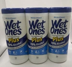 X 6 Wet Ones Hand Sanitizing Wipes Plus 70% Alcohol 50 Sealed Exp 03/2023. Fixed Price $48.00.