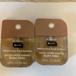 B Pure Moisturizing Hand Sanitizer Mocha Coffee Scented Limited Edition Set Of 2. Fixed Price $10.00.