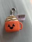 Bath Body Works Halloween Fall Pumpkin Spice Latte Hand Gel Holder Pocket *bac. Fixed Price $10.99.