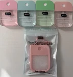 B.pure Moisturizing Scented Hand Sanitizer Set Silicone Case Pink Blue Green 1.. Fixed Price $22.00.