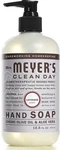 Mrs. Meyer's Clean Day Lavender Scented Liquid Hand Soap Bottle, 12.5oz. Fixed Price $9.99.