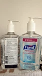 Purell Advanced Refreshing Gel Hand Sanitizer 70% Alcohol 12 Fl Oz (2pack). Fixed Price $2.75.