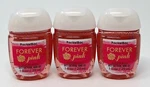 3 Bath & Body Works Forever Pink Sugar Kiss Pocketbac Anti Bacterial Hand Gel. Fixed Price $19.99.