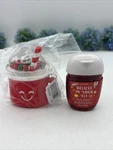 Bath & Body Works Christmas Hot Cocoa Mug With Straw Pocketbac Holder Nwt. Fixed Price $12.99.
