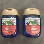 Bath & Bodyworks Turquoise Waters Pocketbac Sanitizers Set Of 2. Fixed Price $5.99.