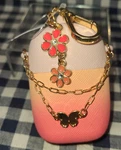New Ombre Spring Charms Twist Off Pocketbac Sanitizer Holder Bath & Body Works. Fixed Price $30.00.