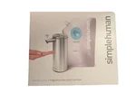 New Simplehuman Stainless Steel Sensor Pump With Fragrance Hand Sanitizer. Fixed Price $64.98.