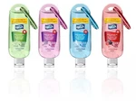 Wish 4 Pack Clip On Hand Sanitizer With Carabiner Clips Assorted Scents. Fixed Price $8.99.
