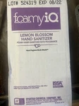 Spartan Foamy Iq Lemon Blossom Sanitizer,4x1250ml /case. Fixed Price $50.00.