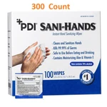 300 Ct. Pdi Hand Sanitizing Wipe Sani-hands Ethyl Alcohol Individual Packet. Fixed Price $37.96.