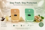 B Pure Hand Sanitizer Sugared Pistachio X3 & Vanilla Creme (1.15 Oz) + Case!!. Fixed Price $18.99.