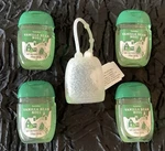 Bath & Body Works Hand Sanitizer (4) Vanilla Bean Noel W/ Free Holder. Fixed Price $11.99.