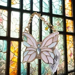 New Bath & Body Works Stained Glass Butterfly Pocketbac Holder. Fixed Price $16.96.