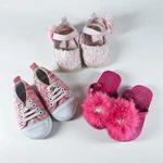 Baby Girl Shoes Bundle 3 Pairs Size 0-3m Sneakers Mary Janes Sandals. Fixed Price $15.00.