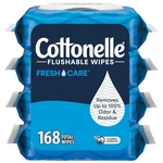 Cottonelle Fresh Care Flushable Wet Wipes, Adult 4 Flip-top Packs, 42. Fixed Price $12.09.