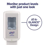 Purell Cs8 Hand Sanitizer Dispenser, 1,200 Ml, 5.79 X 3.93 15.64, White. Fixed Price $61.29.