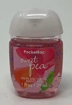 1 Rare Bath & Body Works Sweet Pea Pocketbac Anti Bacterial Hand Gel Sanitizer. Fixed Price $9.99.