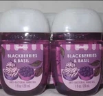 2 Bath & Body Works Blackberries Basil Pocketbac Hand Sanitizers New. Fixed Price $16.04.