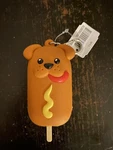 Bath & Body Works Pocketbac Holder Hot Corn Dog Weiner Mustard Stick Puppy Clip. Fixed Price $10.75.
