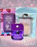 B Pure Biopure Sugar Plum Glitter Top Hand Sanitizer Spray Wipes & Sparkle Case. Fixed Price $16.99.