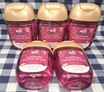 5-pack New Raspberry Holiday Pie Bar Pocketbac Sanitizers 1 Oz Bath & Body Works. Fixed Price $26.00.