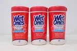 Pack Of 3x Wet Ones Antibacterial Hand Wipes, Fresh Scent, 40-ct ( Exp 10/2025 ). Fixed Price $19.99.